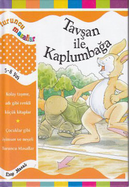 Turuncu Masallar: Tavşan ile Kaplumbağa (Ciltli)