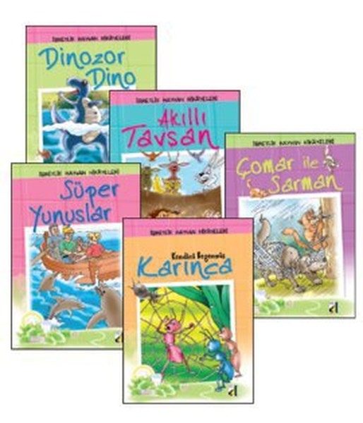 İbretlik Hayvan Hikayeleri (5 Kitap Takım); 2. ve 3. Sınıflar İçin