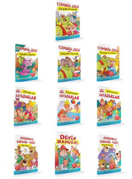 Çıkartmalı Masallar ( 10 Kitap )