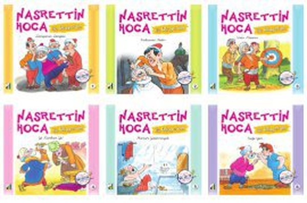 Nasrettin Hoca İle Okuyorum Düz-El Yazılı 6 Kitap