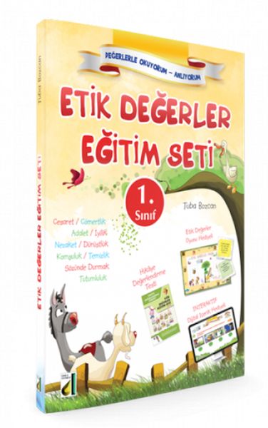 1. Sınıflar Etik Değerler Eğitim Seti (10 Kitap Takım)