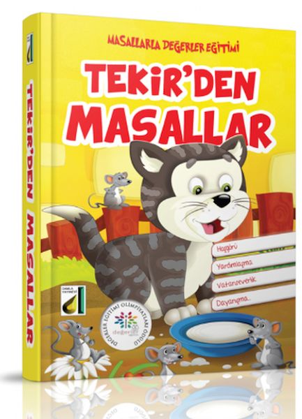 Tekir'den Masallar (Ciltli); Masallarla Değerler Eğitimi Serisi