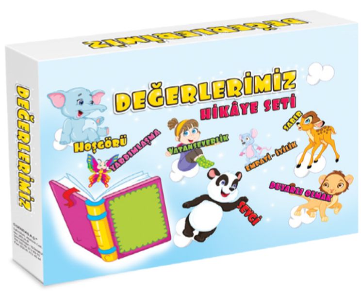 Gendaş 1. Sınıf Değerlerimiz Hikaye Seti-15 Kitap Set-Küçük Boy