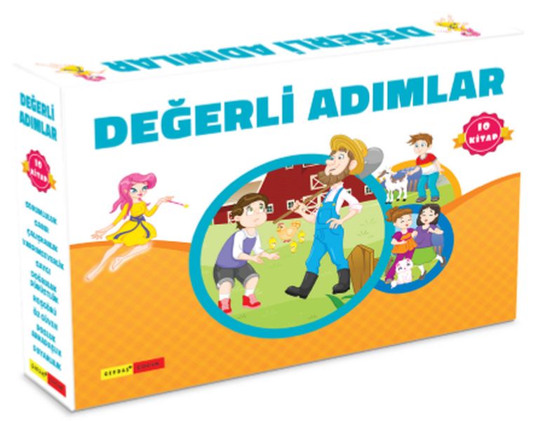 Gendaş 2. ve 3. Sınıf Değerli Adımlar 10 Kitap Set