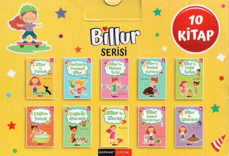 Gendaş 2. ve 3. Sınıf Billur Dizisi 10 Kitap Set