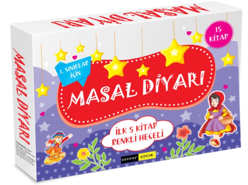 Gendaş 1. Sınıf Masal Diyarı 15 Kitap Set