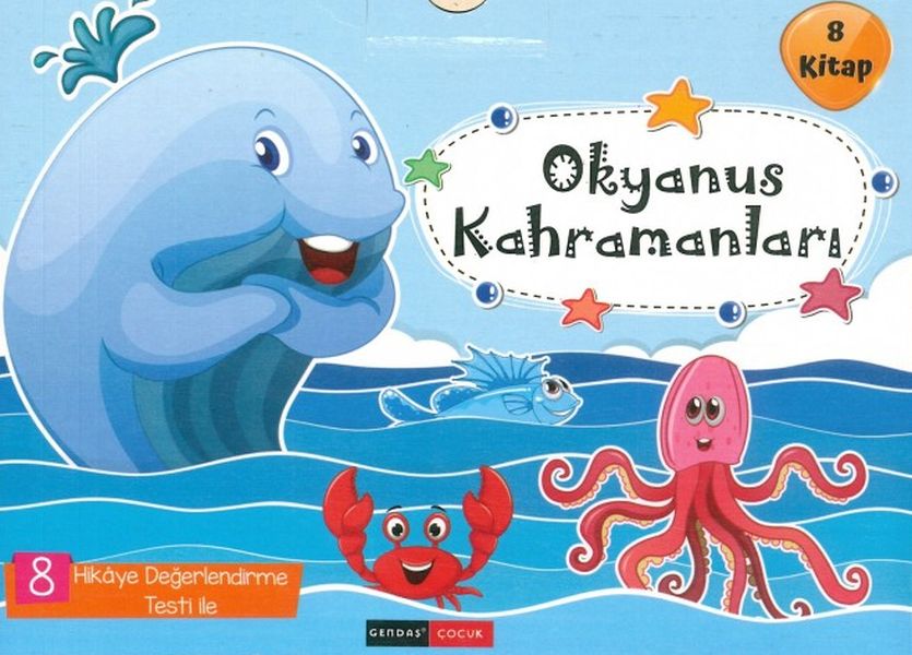 Gendaş 2. ve 3. Sınıf Okyanus Kahramanları 8 Kitap Set