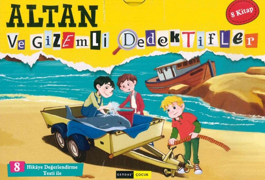 Gendaş Altan ve Gizemli Dedektifler 8 Kitap Takım