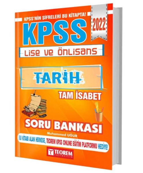 2022 KPSS Lise Ön Lisans Tarih Tam İsabet Soru Bankası
