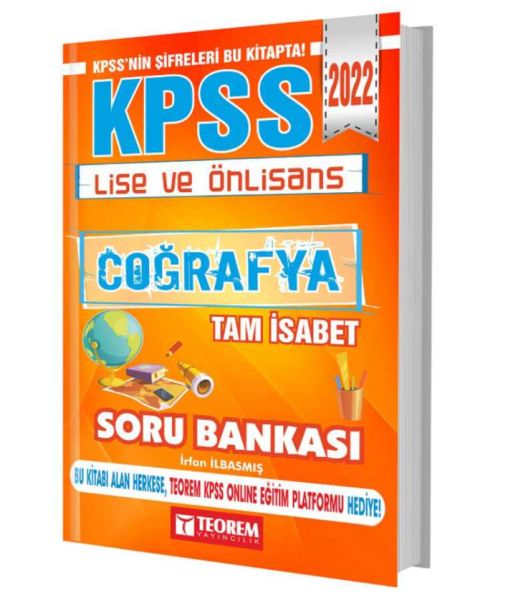 2022 KPSS Lise Ön Lisans Coğrafya Tam İsabet Soru Bankası