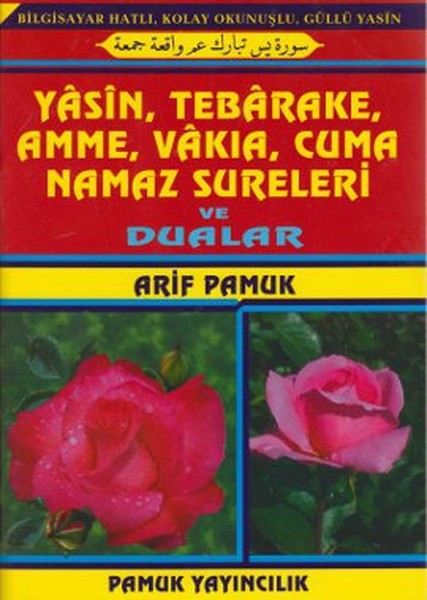 Bilgisayar Hatlı, Kolay Okunuşlu, Güllü Yasin, Yasin, Tebareke, Amme, Vakıa, Cuma, Namaz Sureleri ve