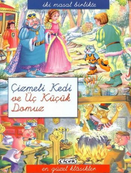 İki Masal Birlikte - Çizmeli Kedi ve Üç Küçük Domuz
