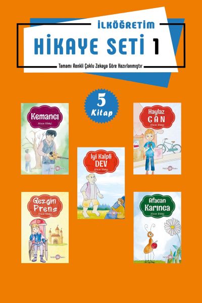 İlköğretim Hikaye Seti 1 - 5 Kitap