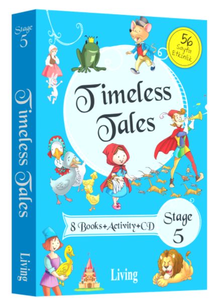 Stage 5-Timeless Tales 8 Books+Activity+CD