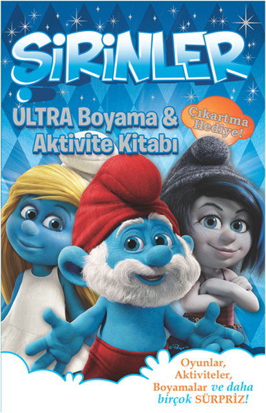 Şirinler Ultra Boyama-Aktivite Kitabı