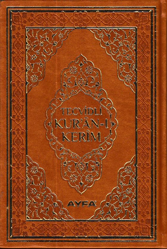 Tecvidli Kuranı Kerim Bilgisayar Hatlı Orta Boy