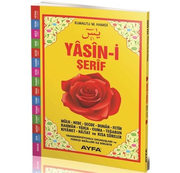 Yasin-i Şerif (Orta Boy-Dualı) Üçlü Yasin