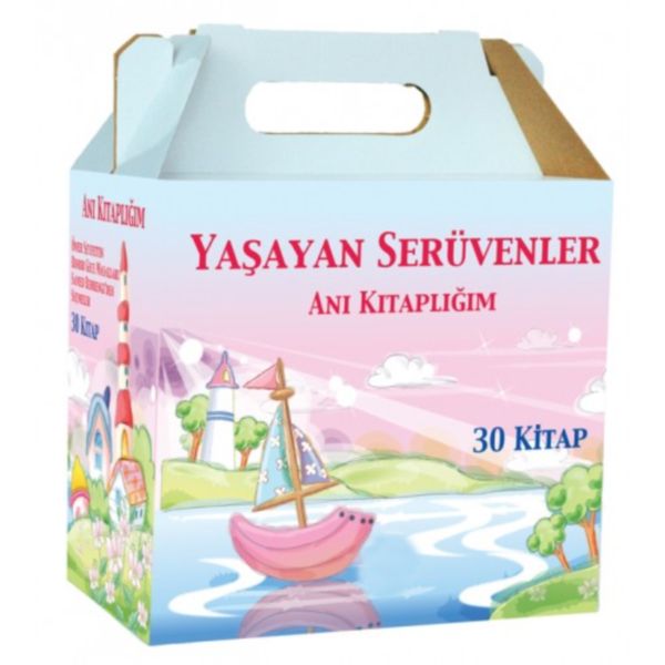 Yaşayan Serüvenler - Anı Kitaplığım Seti (30 Kitap); 4. ve 5. Sınıflar İçin