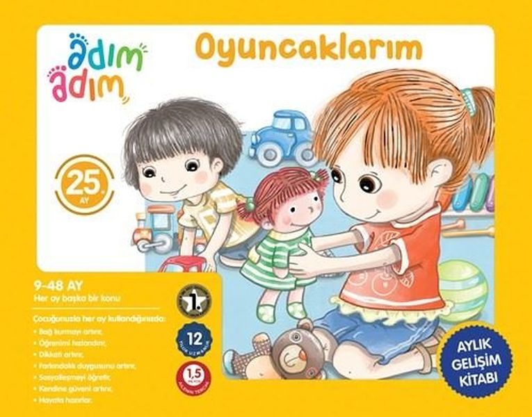 Oyuncaklarım - 25.Ay Gelişim Kitabı