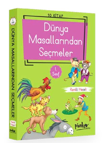 Dünya Masallarından Seçmeler 10 Kitap