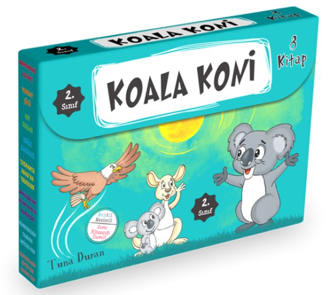 2.Sınıf Koala Koni - 8 Kitap Takım