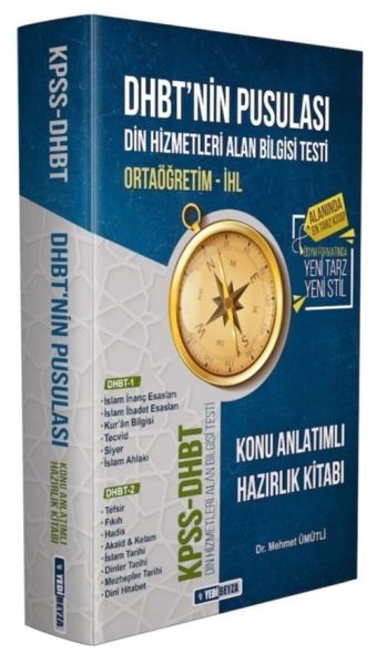 Yedibeyza DHBT nin Pusulası Ortaöğretim-İHL Konu Anlatımlı Hazırlık Kitabı