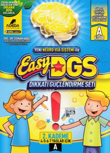 Esasy DGS Dikkati Güçlendirme Seti 2. Kademe (4 - 7 Yaş A)