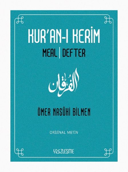 Kur'an-ı Kerim Meal Defter