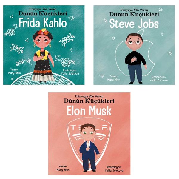 Dünyaya Yön Veren Dünün Küçükleri 3 Kitap Takım