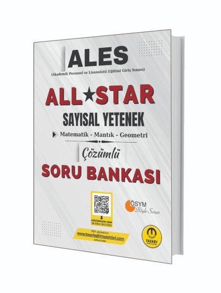 Tasarı ALES Sayısal Yetenek Soru Bankası Çözümlü