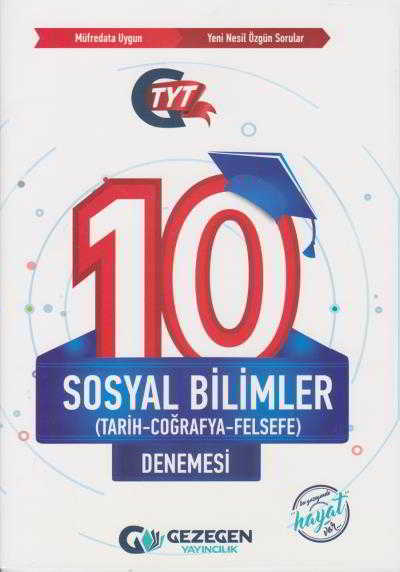 Gezegen TYT 10 lu Sosyal Bilimler Denemesi -YENİ