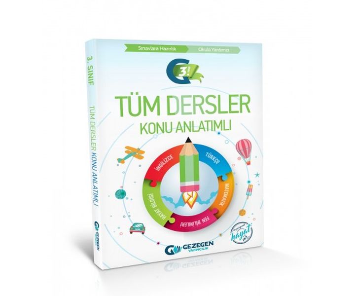 Gezegen 3. Sınıf Tüm Dersler Konu Anlatımlı (Yeni)
