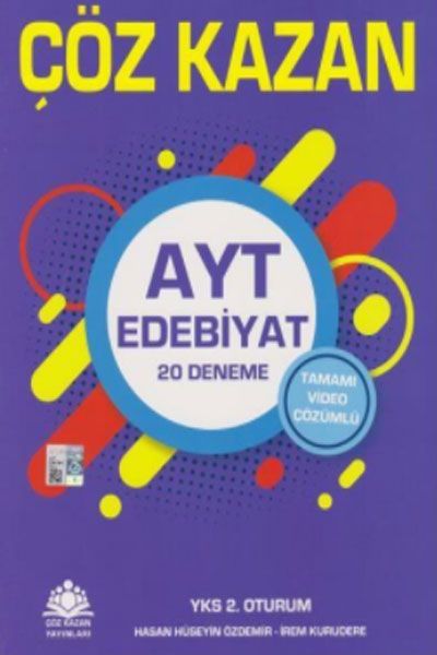 Çöz Kazan AYT Edebiyat 20 li Deneme Sınavı (Yeni)