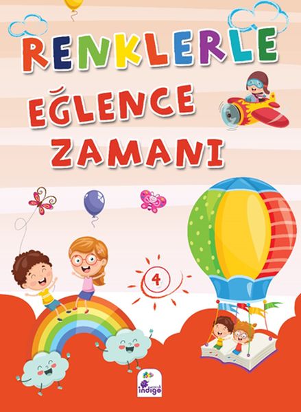 Renklerle Eğlence Zamanı - Renkli Boyama; 4