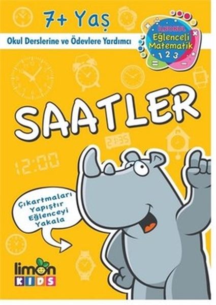 Saatler - İlkokul Eğlenceli Matematik; Kesirler Paralar Geometriye Giriş
