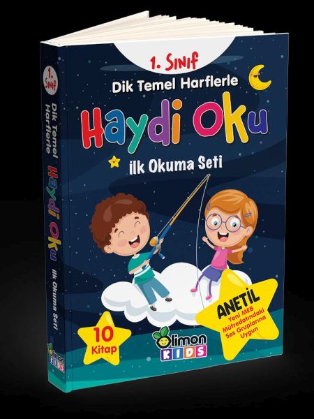 Haydi Oku - 1. Sınıf İlk Okuma Seti (10 Cilt Takım)