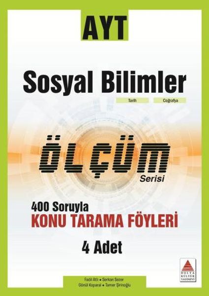 Delta AYT Sosyal Bilimler Konu Tarama Fasikülleri Ölçüm Serisi (Yeni)