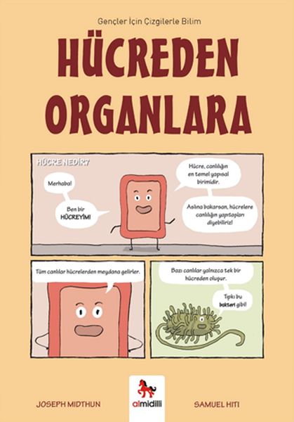 Hücreden Organlara – Gençler İçin Çizgilerle Bilim