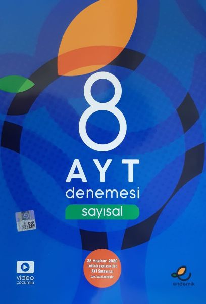 Endemik AYT Sayısal 8 Denemesi (Yeni)