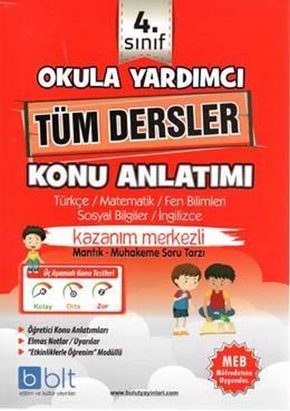 Bulut Eğitim Yayınları 4. Sınıf Tüm Dersler Konu Anlatımlı Bulut Eğitim