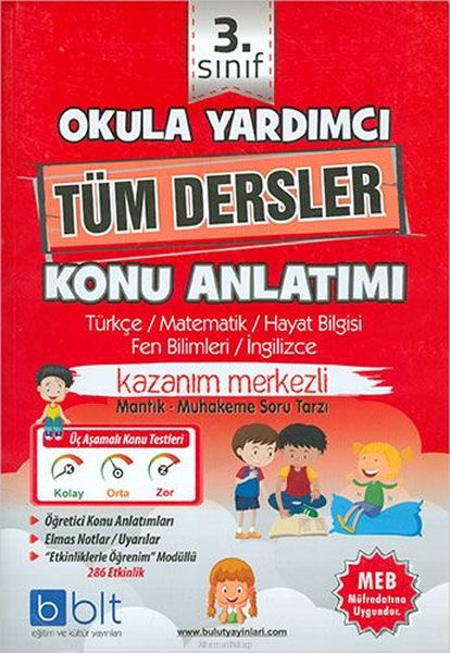 Bulut Eğitim Yayınları 3. Sınıf Tüm Dersler Konu Anlatım Bulut Eğitim