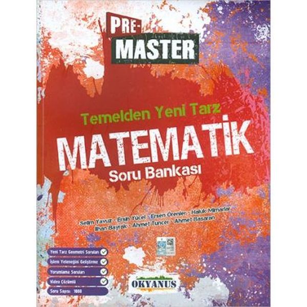 Okyanus Yayınları TYT Pre Master Matematik Temelden Yeni Tarz Soru Bankası Okyanus Y