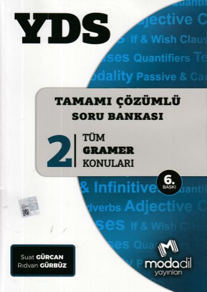 Modadil YDS Tamamı Çözümlü Soru Bankası Serisi 2 (Yeni)