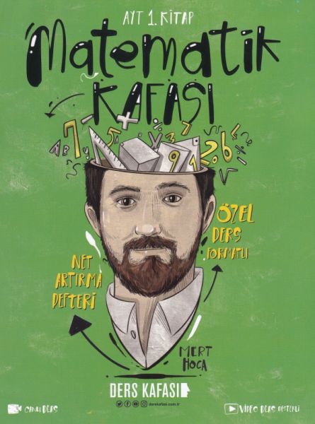 Ders Kafası AYT 1. Kitap Matematik Kafası Net Artırma Defteri Özel Ders Formatlı