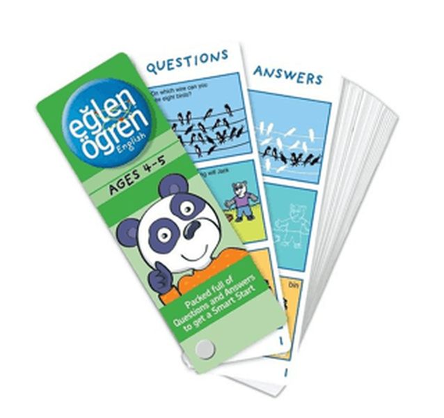 Eğlen Öğren English Time Card (4-5 Ages)