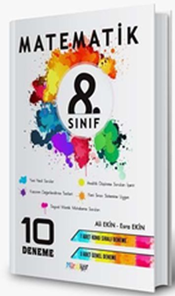 Mürekkep 8. Sınıf Matematik 10 Deneme (Yeni)
