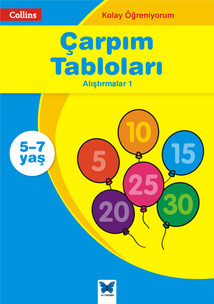 Kolay Öğreniyorum - Çarpım Tabloları (5-7 Yaş)