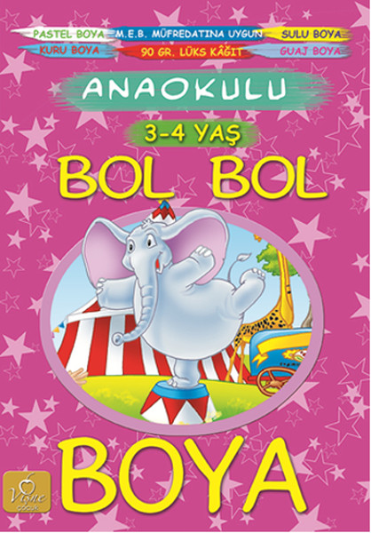 Bol Bol Boya 3-4 Yaş