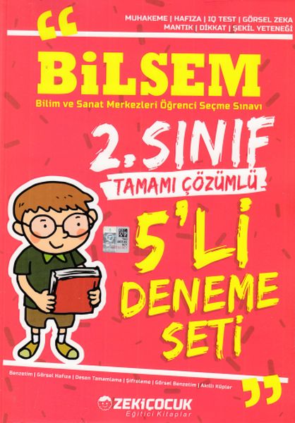 Örnek Akademi Yayınları Zeki Çocuk 2. Sınıf Bilsem 5 li Deneme Seti Örnek Akademi
