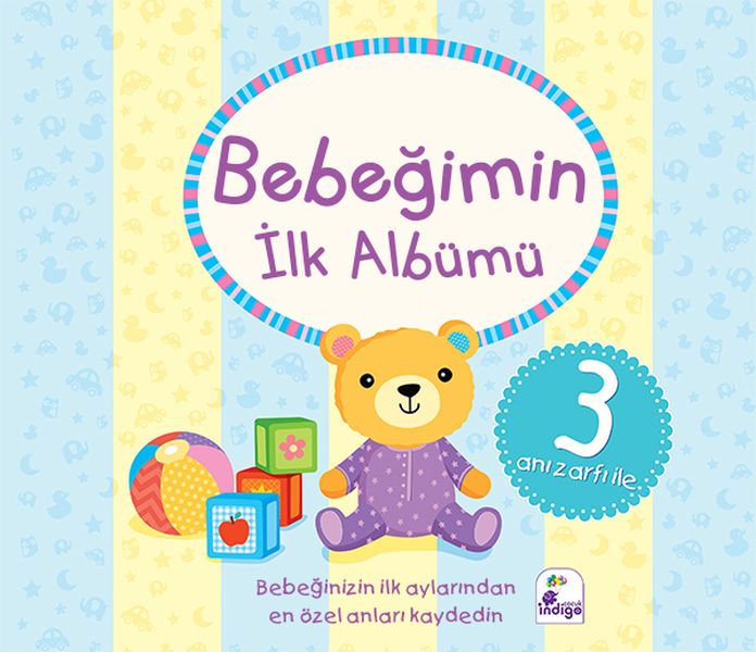 Bebeğimin İlk Albümü (3 Anı Zarfı ile)